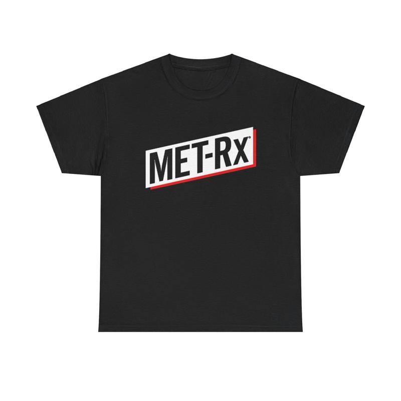 Nutrition Fitness Supplements - Met Rx Grafik-T-Shirt, Bodybuilding, Sport, Ernährungsergänzung,