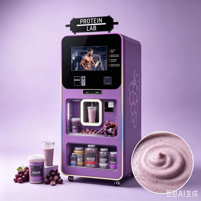 Nutrition Sports Fitness - Protein-Shake-Automat, Maßgefertigter Hochgeschwindigkeits-Mixer-Spender, Fitnesscenter-Sportnahrung-Getränkeausrüstung