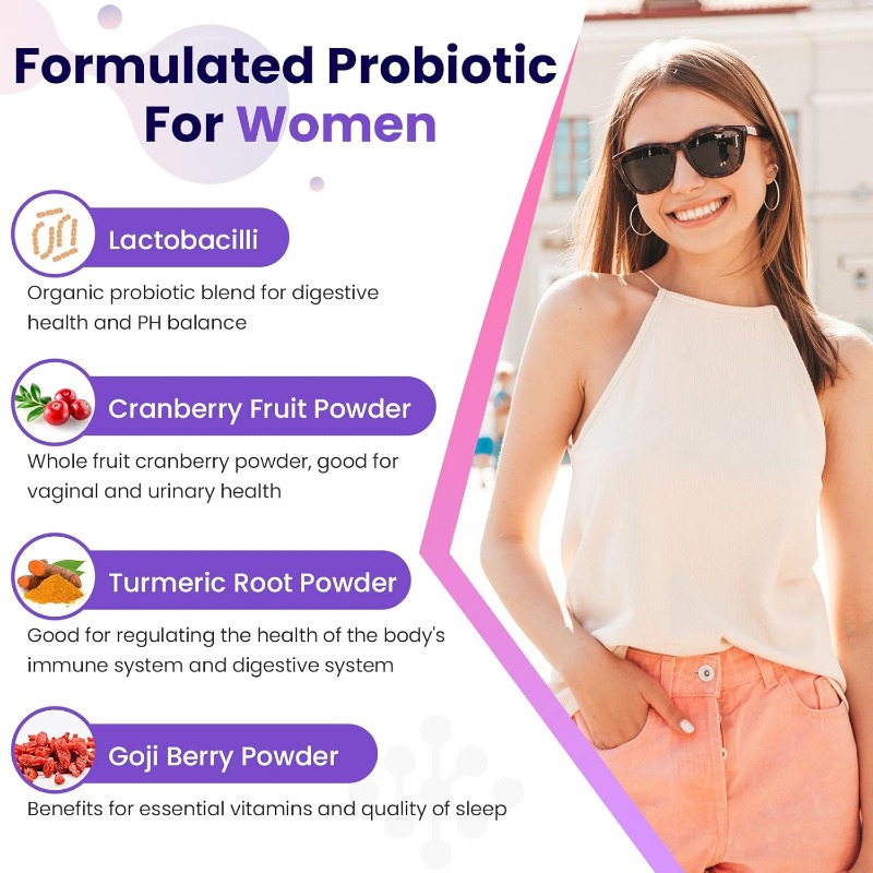 Weibliche vaginale Probiotika  – Probiotic 60 Billion Bewertung und Preis