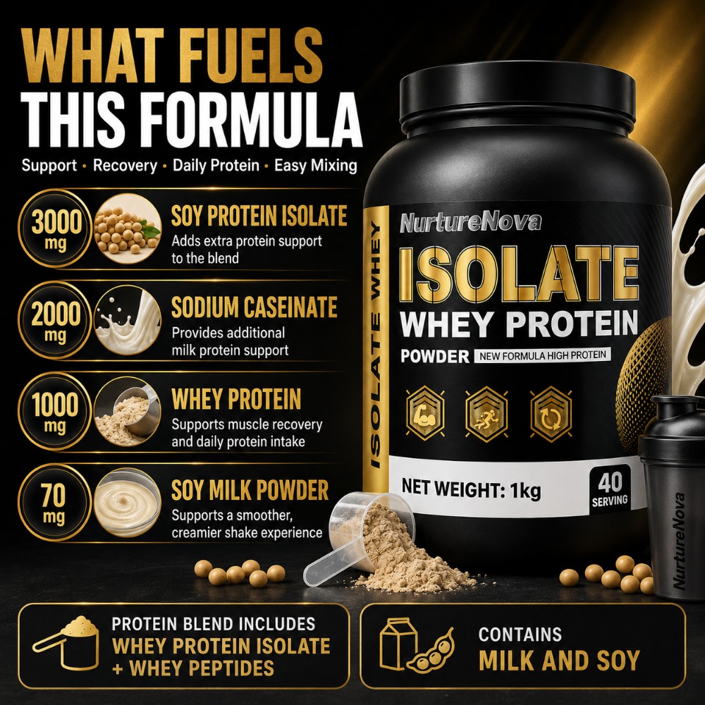 NurtureNova Isolat Whey Protei – Fitness Nutrition Whey Protein Bewertung und Preis