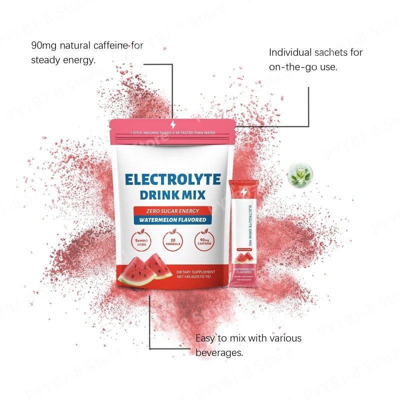 Wassermelonen-Geschmack Elektr – Electrolyte Powder Pack Bewertung und Preis