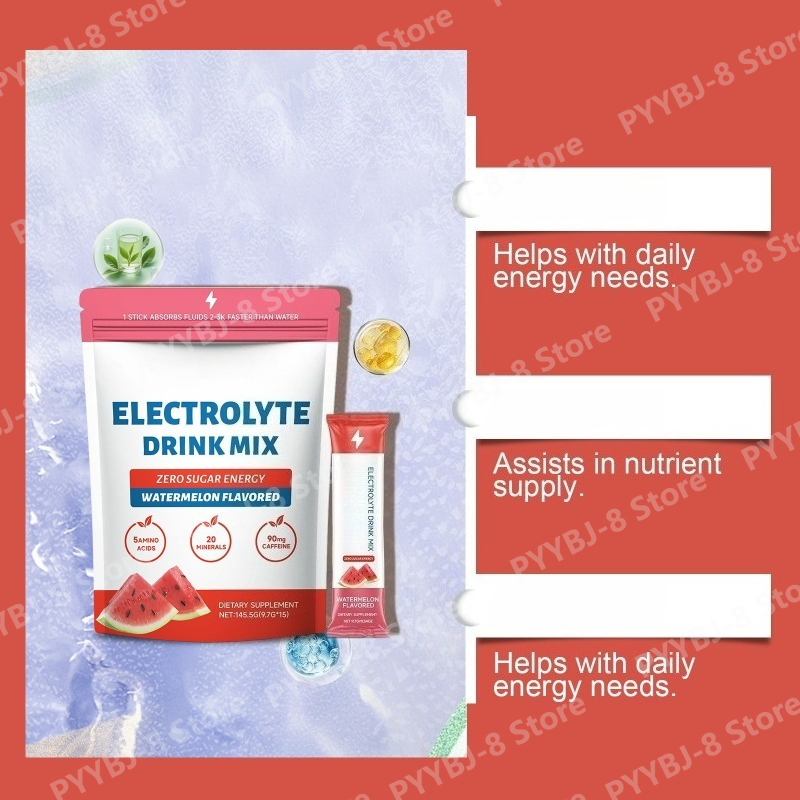 Wassermelonen-Geschmack Elektr – Electrolyte Powder Pack Bewertung und Preis