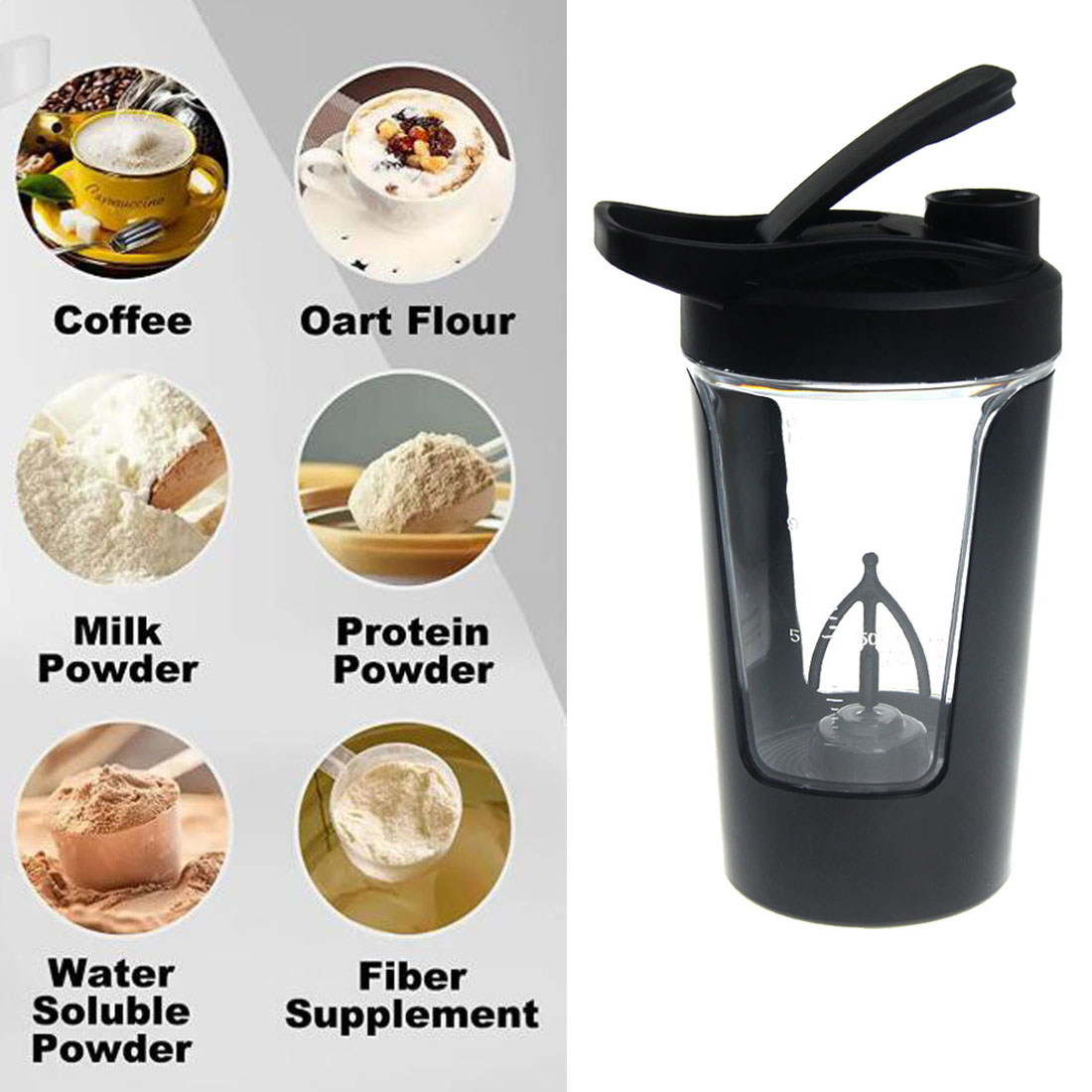 450 ml Mixer Tasse Tragbare Pr – Nutrition Sports Fitness Bewertung und Preis
