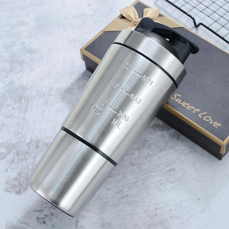 Edelstahl-Protein-Shaker-Beche – Nutrition Sports Fitness Bewertung und Preis