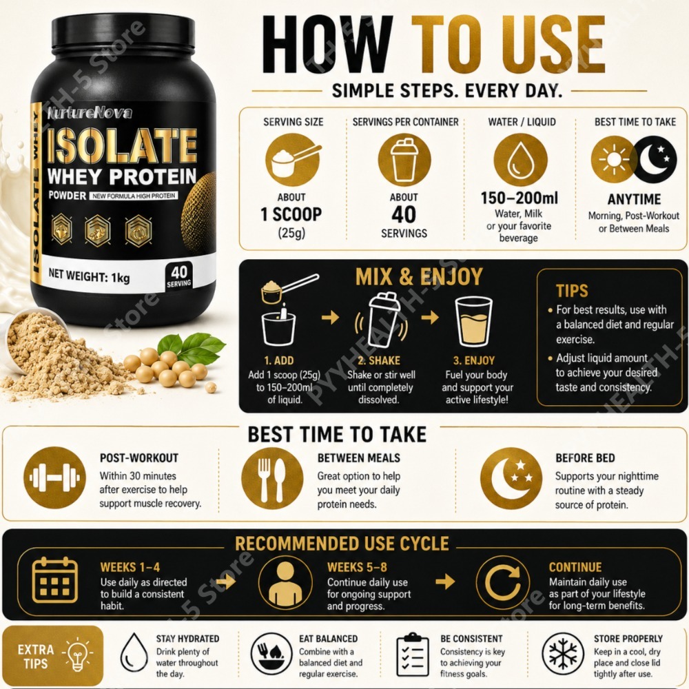Isolat Whey Protein Pulver 1kg – Fitness Nutrition Whey Protein Bewertung und Preis